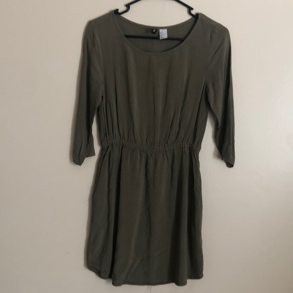 Olive Green Dress